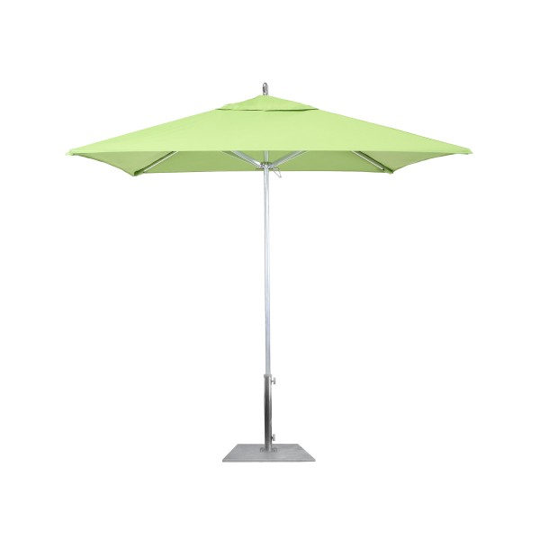 AAT75754 Rodeo 7.5 foot square commercial aluminum restaurant umbrella 